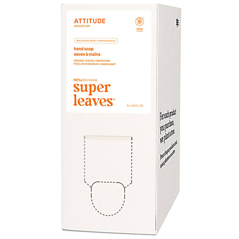 Attitude Bulk2 Go 2l Super Leaves Natuurlijke Handzeep - Orange Leaves