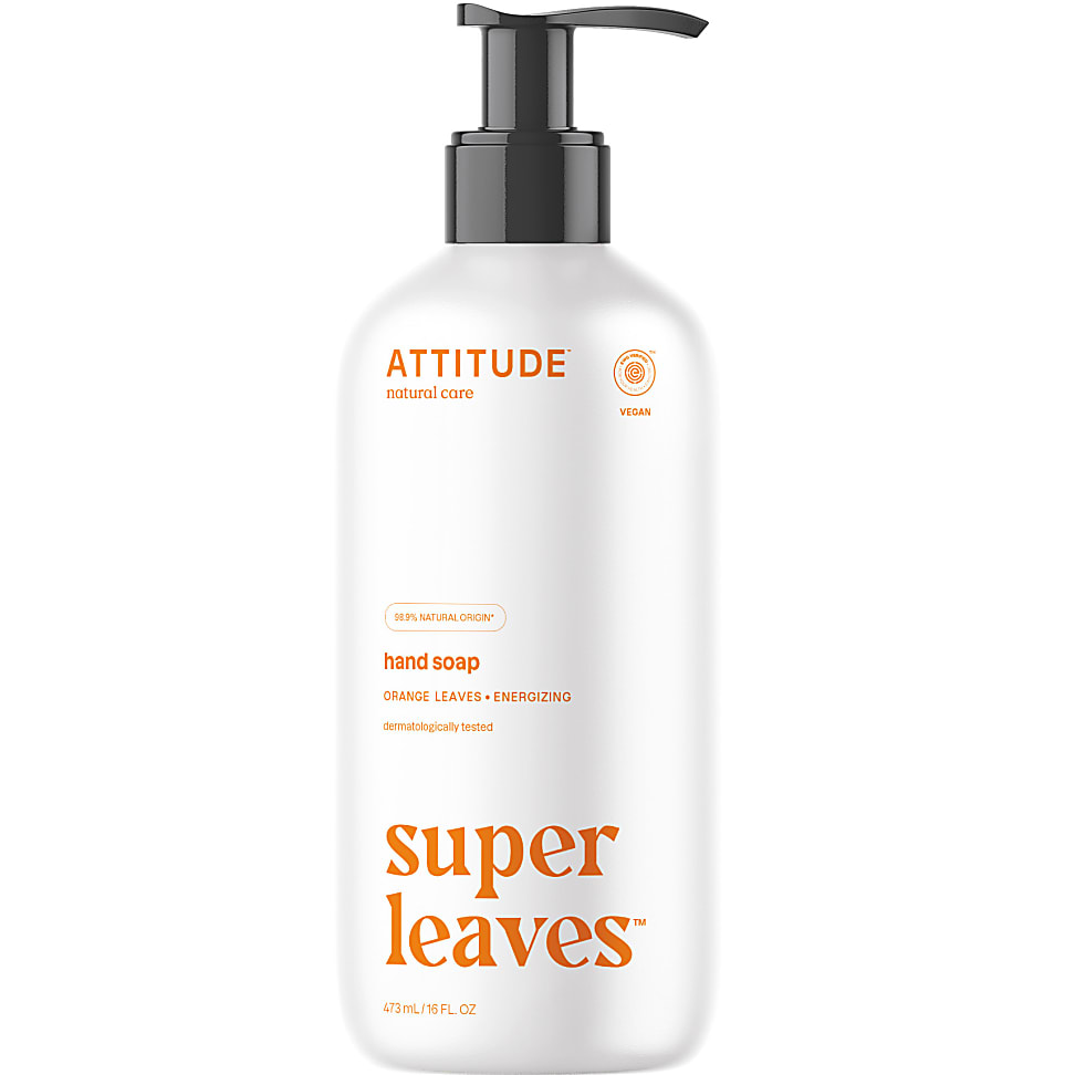 Image of Attitude Super Leaves Natuurlijke Handzeep - Orange Leaves