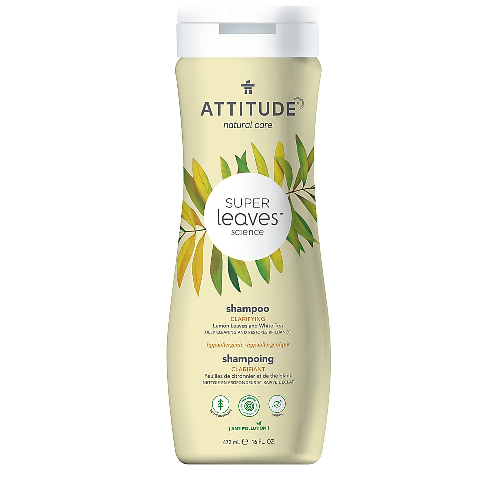 Image of Attitude Super Leaves Natuurlijke Shampoo - Clarifying