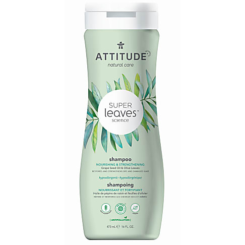 Attitude Super Leaves Natuurlijke Shampoo - Nourishing & Strengthening (droog haar)