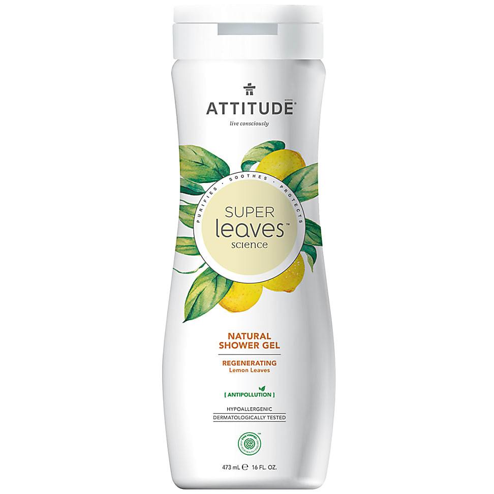 Attitude Super Leaves Natuurlijke Douchegel - Regenererend