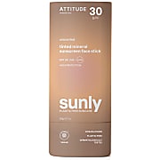 Attitude Sunly Getinte Gezichtsstick SPF30 - Parfumvrij