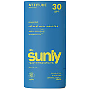 Attitude Sunly Zonnebrandstick SPF30 KIDS Parfumvrij