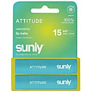 Attitude Sunly Lippenbalsem SPF15 Duo - Parfumvrij