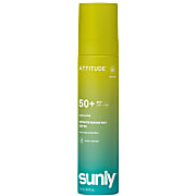 Attitude Sunly Zonnebrandspray SPF50 Gezicht & Lichaam - Parfumvrij