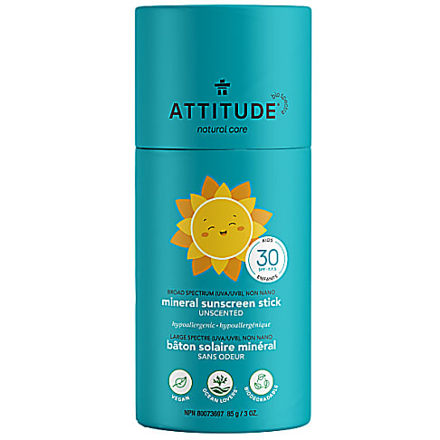 Attitude Baby & Kids Zonnebrand Stick Parfumvrij - SPF 30