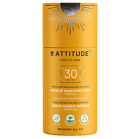 Attitude Zonnebrand Stick Tropical  - SPF 30