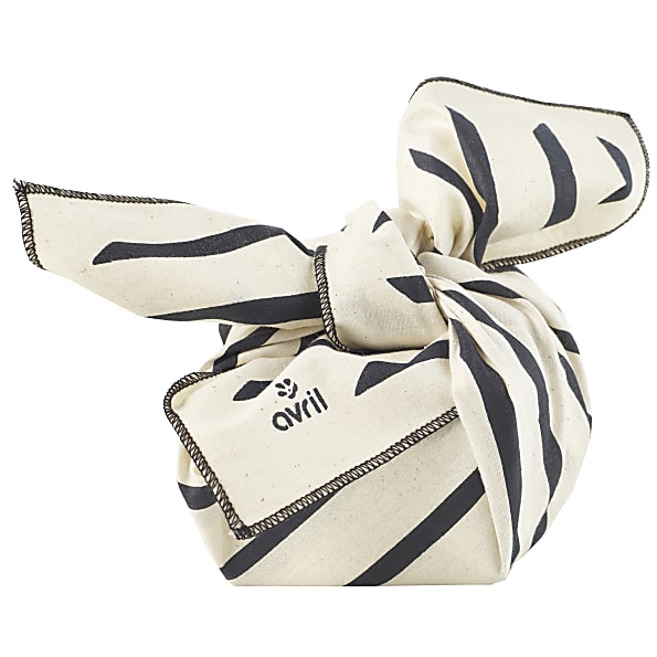 Image of Avril Furoshiki Cadeau verpakking - Zebra 50x 50cm