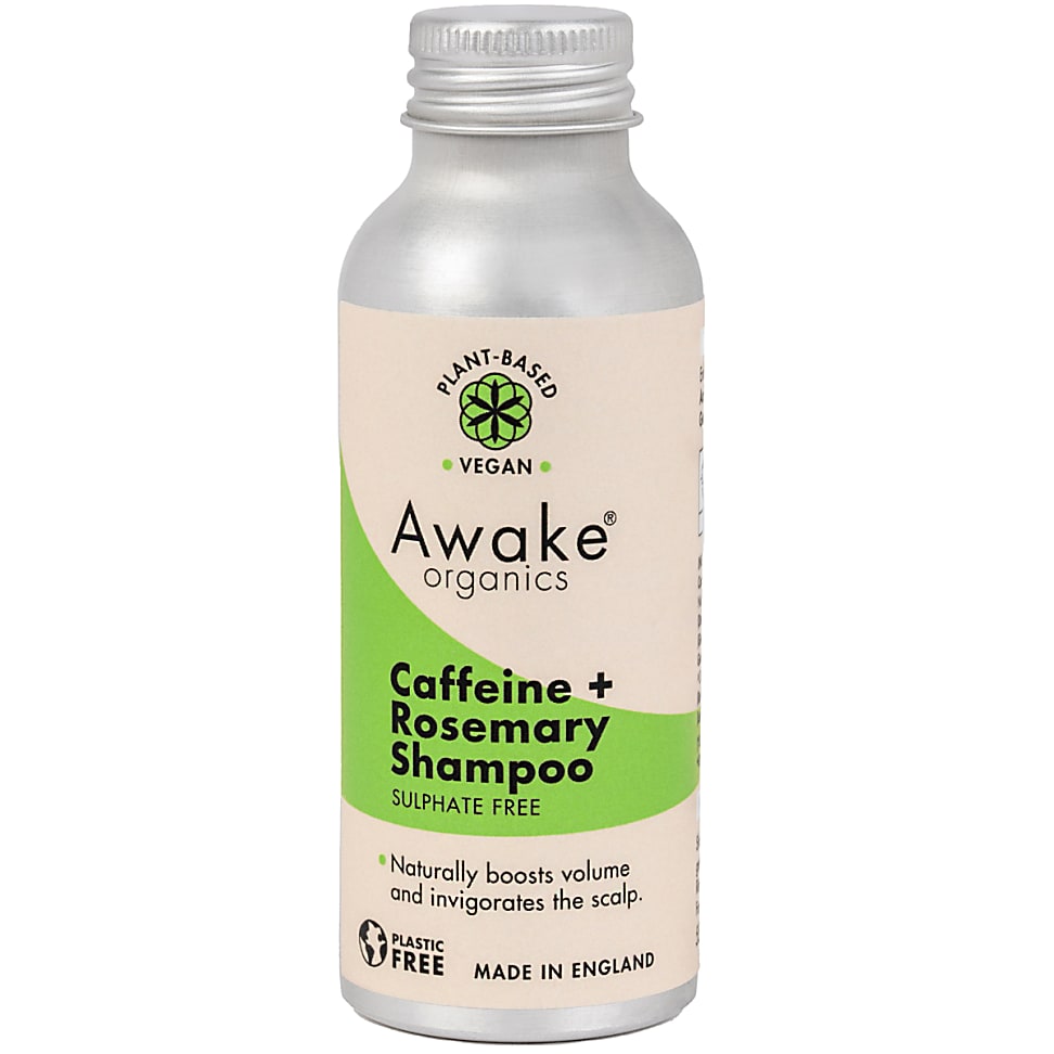 Image of Awake Organics Shampoo Poeder - Cafeïne + Rozemarijn