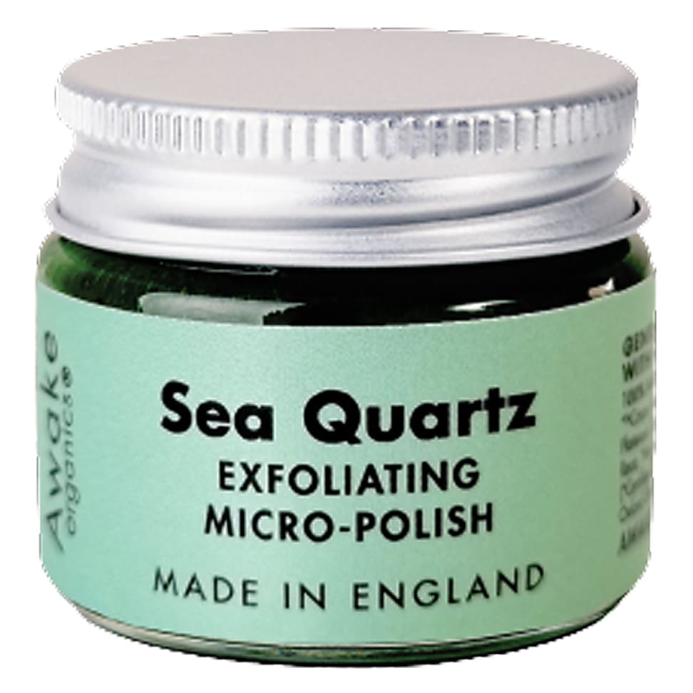 Image of Awake Organics Sea Quartz Exfoliating Micro-Polish Travel Size