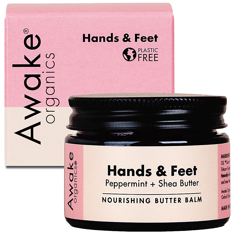 Image of Awake Organics Hands & Feet Nourishing Butter Balsem
