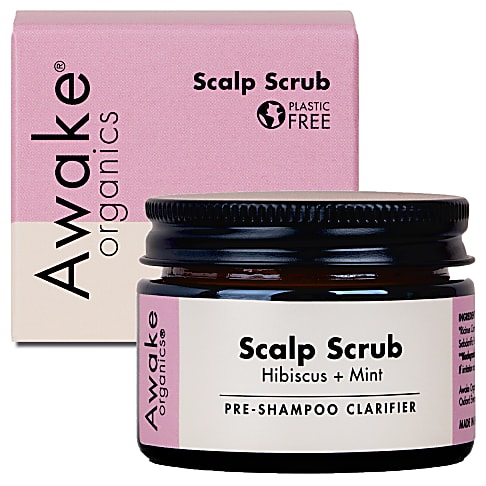 Awake Organics Hoofdhuid Scrub - Hibiscus & Munt