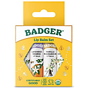 Badger Balm Classic Lipcare Kit Gold (x 4 lip balms)