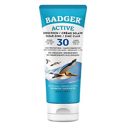 Badger Balm Broad Spectrum Clear Zonnebrandcrème SPF30