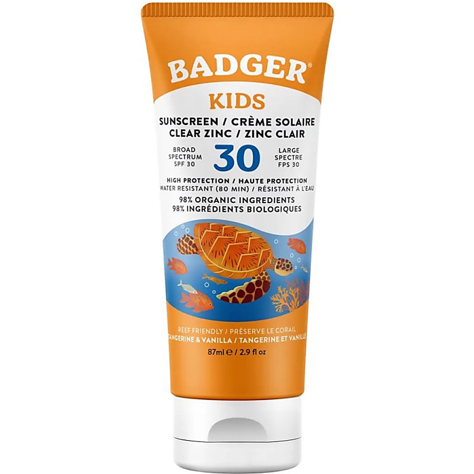 Image of Badger Zonnebrandcreme voor kids - SPF30