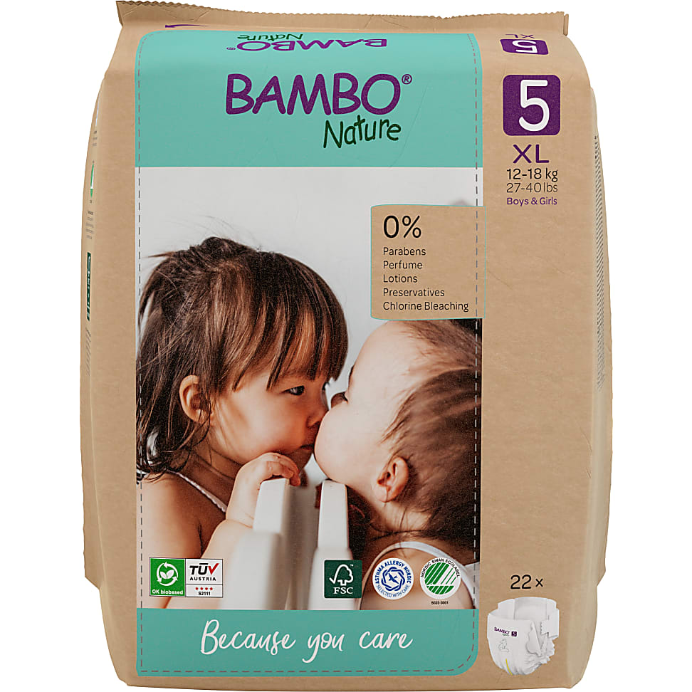 Image of Bambo Nature Luier - Junior - maat 5 22 stuks