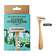 The Bamboovement EcoEdge Scheermes + 6 Cartridges
