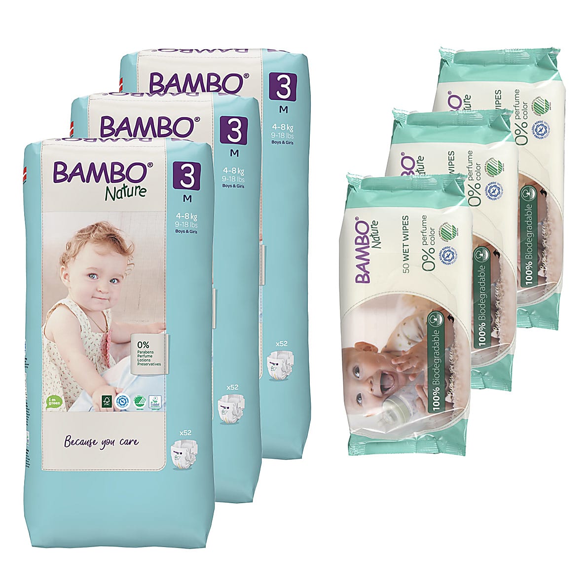 Bambo Nature Luier Maat 3 