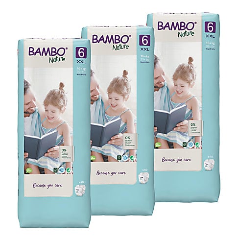 Bambo Nature Luier Maat 6 Voordeelverpakking (120 stuks)