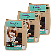 Bambo Nature Trainingbroekjes Maat 5 - Voordeelverpakking (57 stuks)