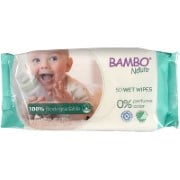 Bambo Nature 100% Biologisch Afbreekbare Doekjes (x50)