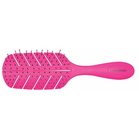Bass Brush - BIO-FLEX Roze Haarborstel