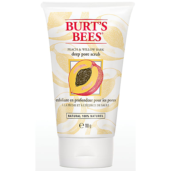 Image of Burt's Bees Peach and Willowbark Deep Pore Scrub