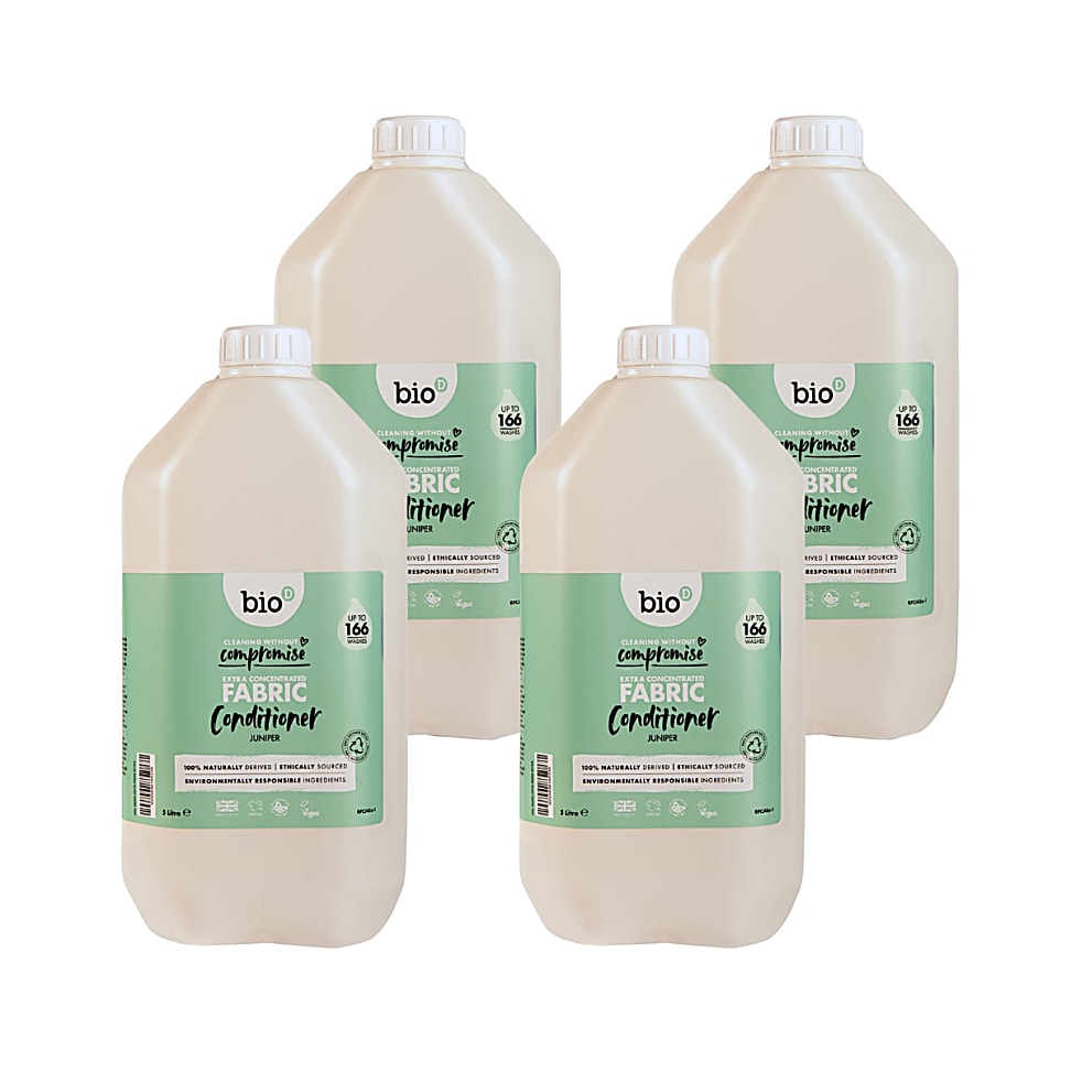 Image of Bio-D Wasverzachter Jeneverbes 5L Refill Bundel