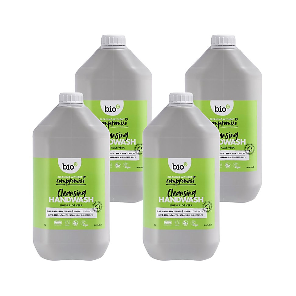 Image of Bio-D Reinigende Handzeep Limoen & Aloe Vera 5L Refill Bundel