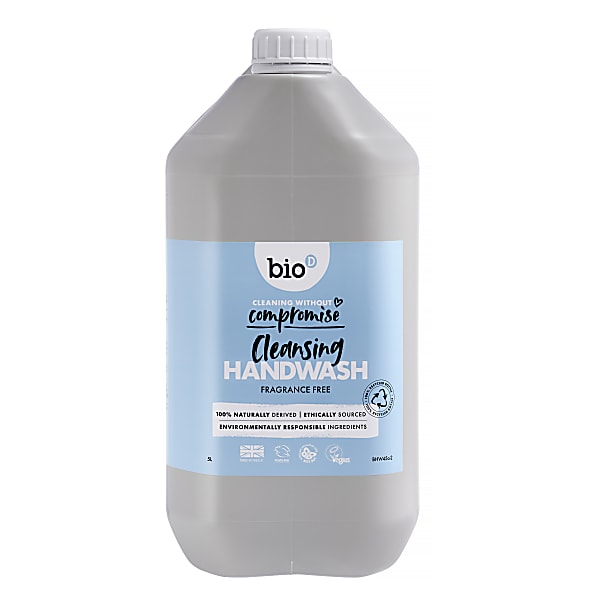 Image of Bio-D Reinigende Handzeep Zonder Geurstoffen 5L Zonder Geurstoffen
