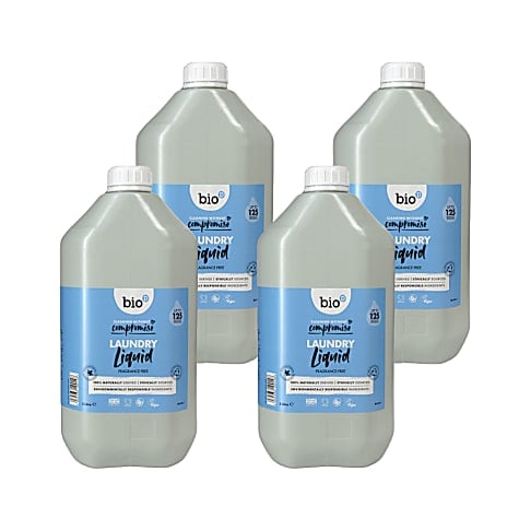 Bio-D Geurvrij Vloeibaar Wasmiddel 5L Refill Bundel