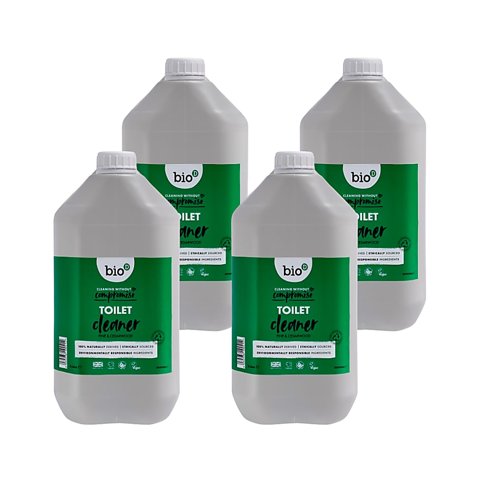 Image of Bio-D Toiletreiniger Dennen & Cederhout 5L Refill Bundel