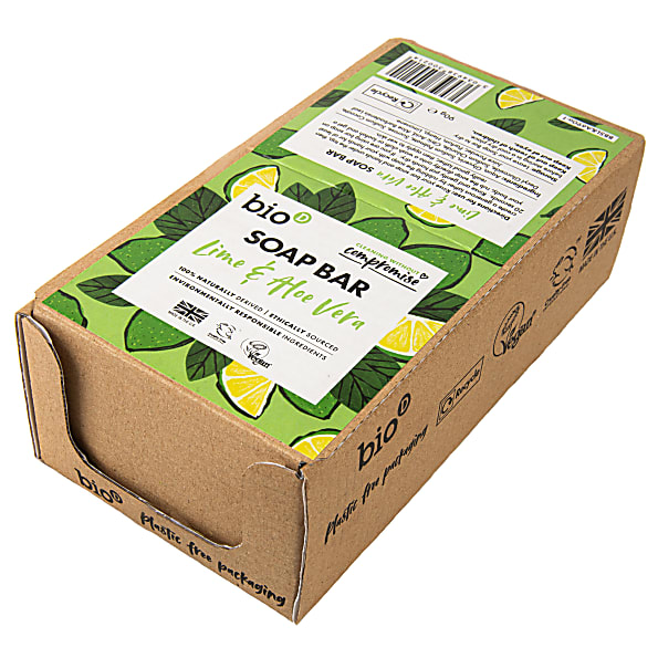 Image of Bio-D Zeep Bar Limoen & Aloë Vera 6 stuks