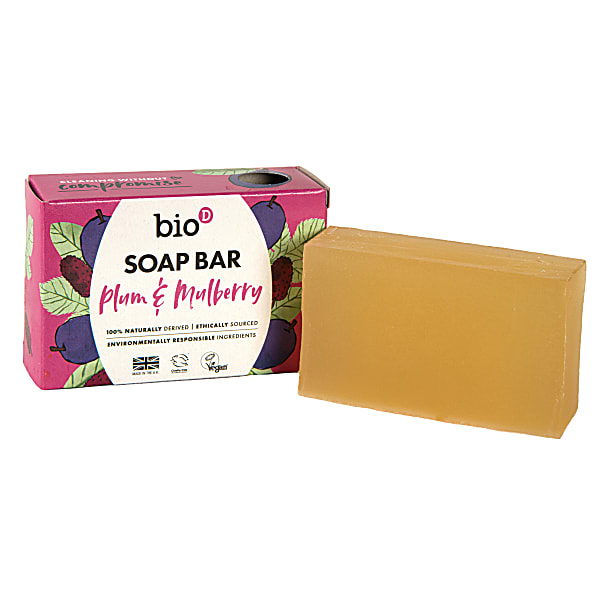 Bio-D Zeep Bar Pruim & Moerbei 5034938500276