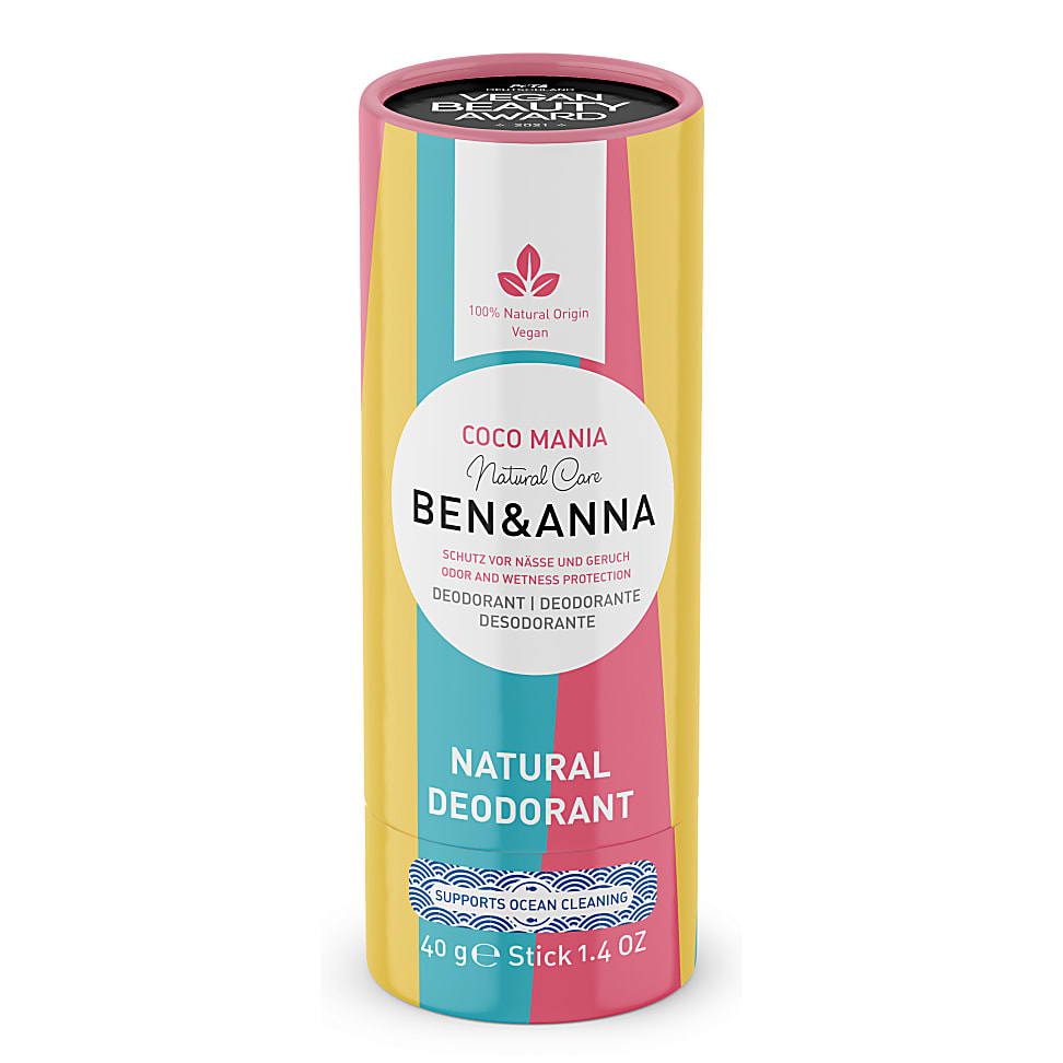 Image of Ben & Anna Papertube Deodorant 40g - Coco Mania