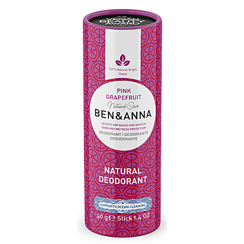 Ben & Anna Papertube Deodorant 40g - Pink Grapefruit