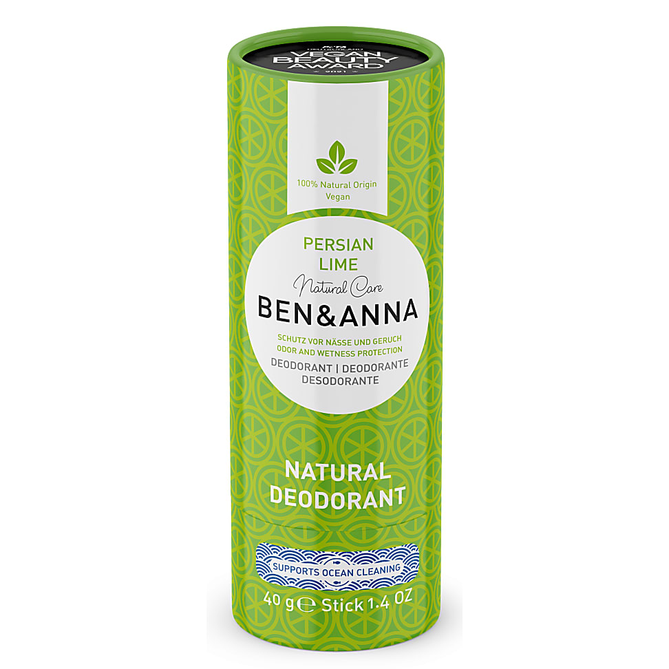Ben & Anna Papertube Deodorant 40g - Persian Lime