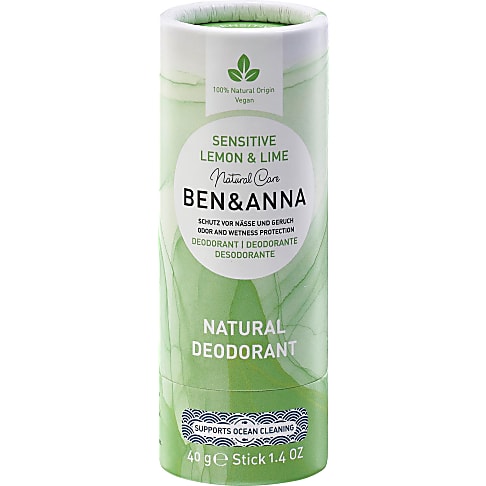 Ben & Anna Deodorant Sensitive - Lemon & Lime