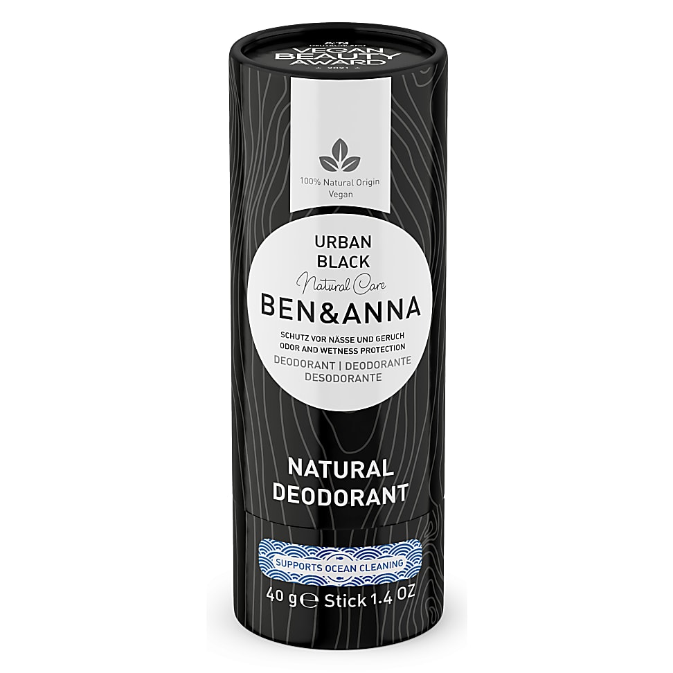 Image of Ben & Anna Papertube Deodorant 40g - Urban Black