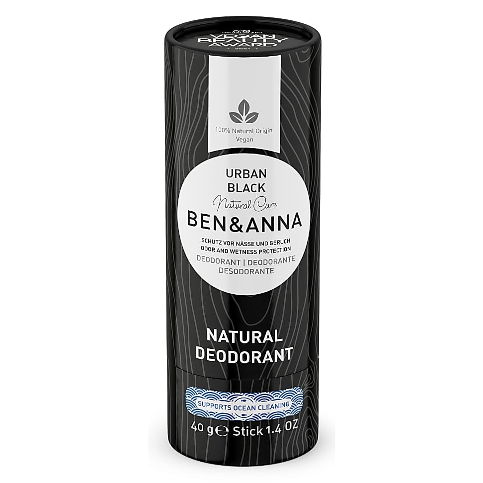 Ben & Anna Papertube Deodorant 40g - Urban Black 4260491222237