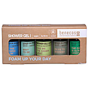 BenecosBIO Mini Douchegel Set: Foam up your life