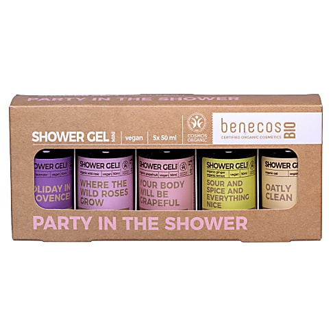 BenecosBIO Mini Douchegel Set: Shower Party