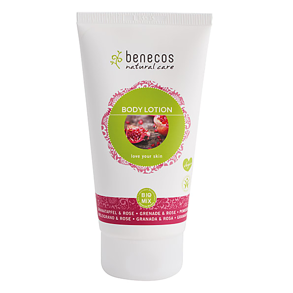 Benecos Bodylotion - Granaatappel & Roos hydraterend