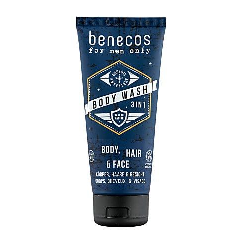 Benecos For Men Only Body Wash 3in1