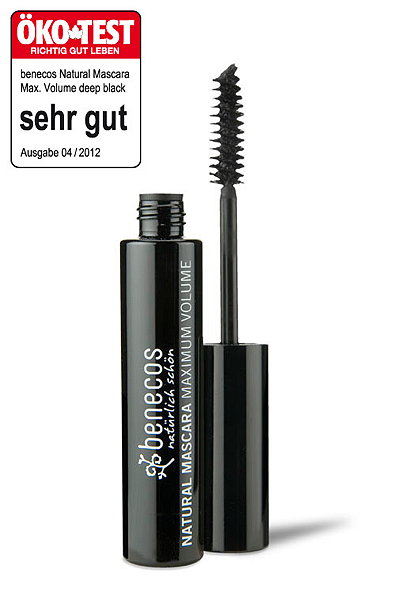 Benecos Natural Mascara Maximum Volume Deep Black benecos kopen in de aanbieding