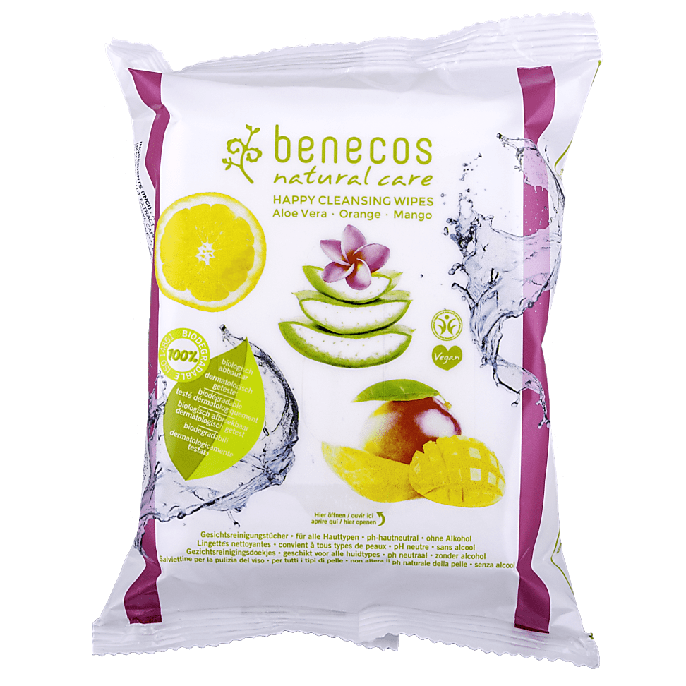 Image of Benecos Natural Happy Cleansing Wipes