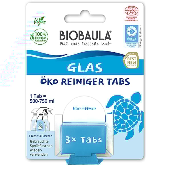 Biobaula Glasreiniger Tabletten tot 3L 710535449013