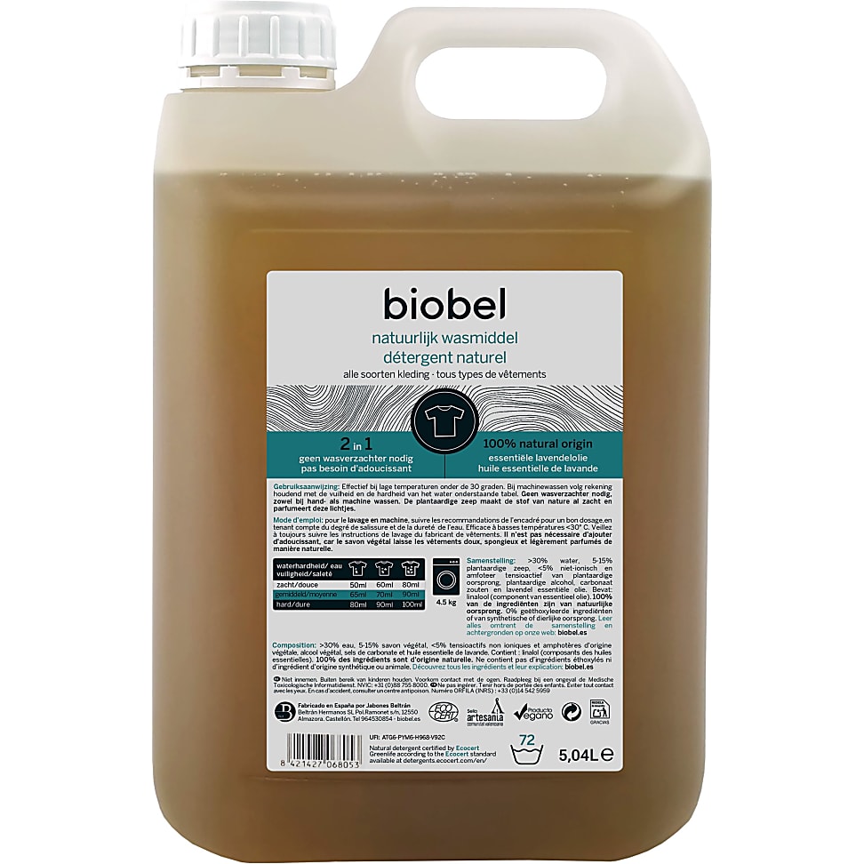 Image of Biobel Wasmiddel 5L