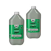 Bio-D Wasverzachter & Wasmiddel Jeneverbes & Zeewier 5L Refill Bundel