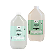 Bio-D Wasverzachter & Wasmiddel Jeneverbes & Zeewier 5L Refill Bundel